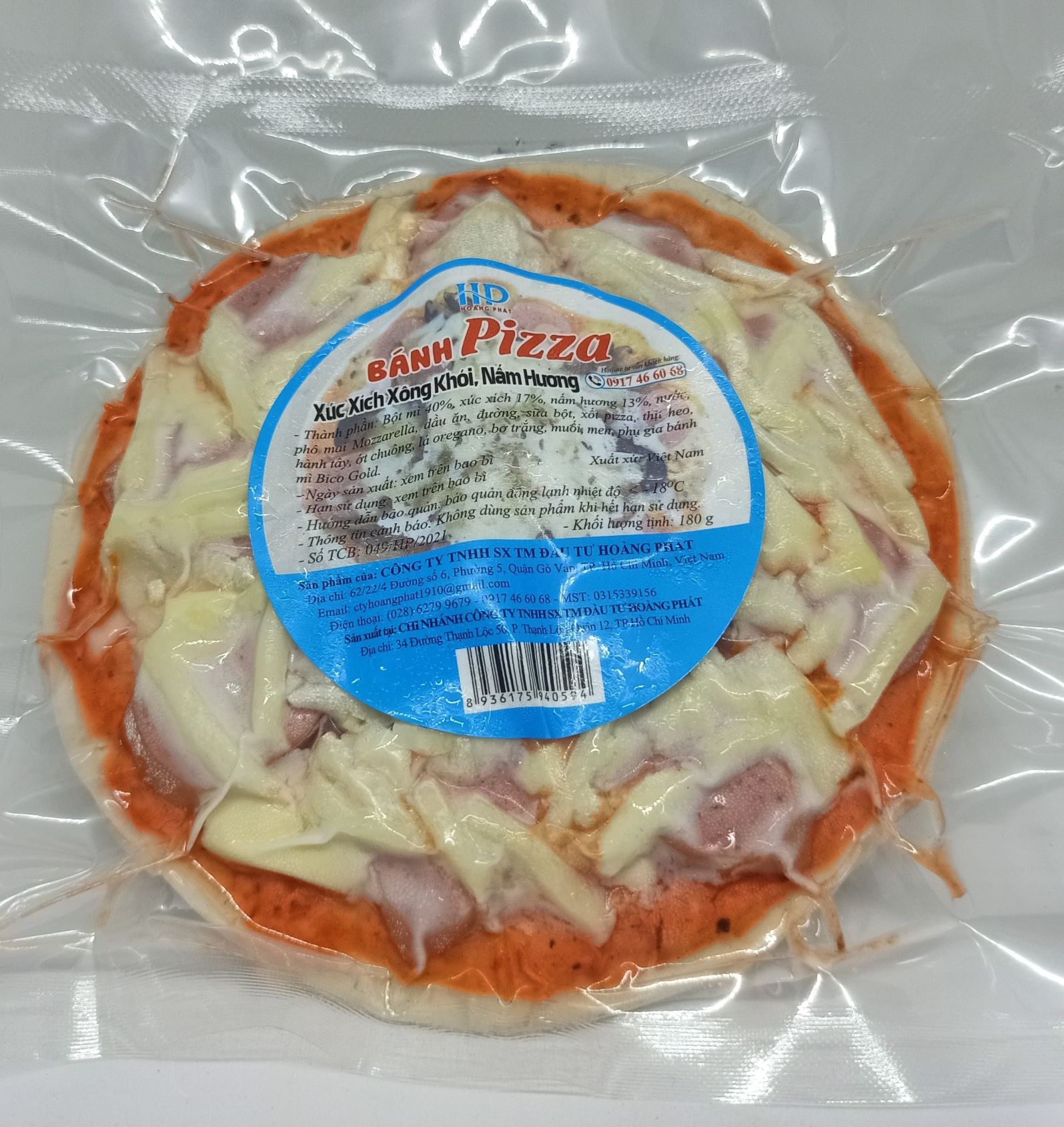 Pizza xúc xích cái - Chỉ giao HCM - Giao nhanh 4H