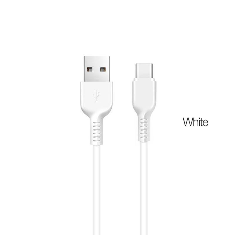 Cáp sạc usb type - c hoco x20 sạc nhanh 2.0a dài 3m