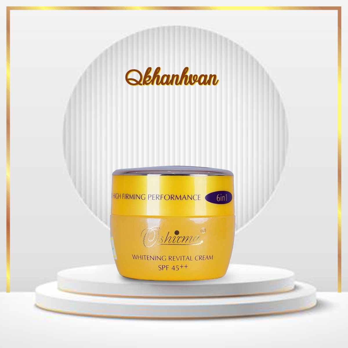 Kem nén oshirma 6in1 dưỡng da chống nắng cao cấp spf 45++