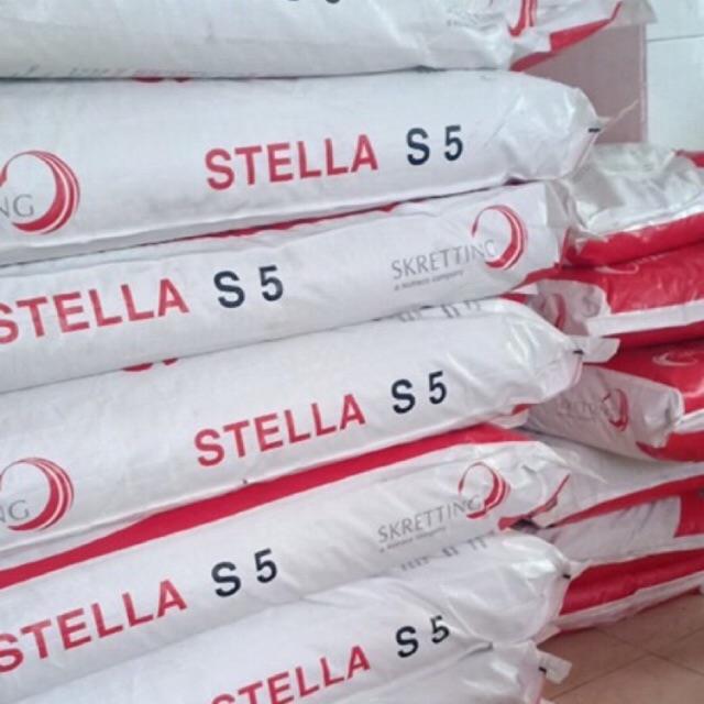 ✥✣  5kg Cám Cá Stella Thức Ăn Dạng Viên Dành Cho Cá koi đóng túi zip