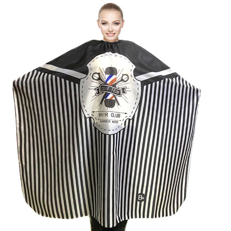 Khăn Choàng Cắt Tóc Barber - Đen Trắng