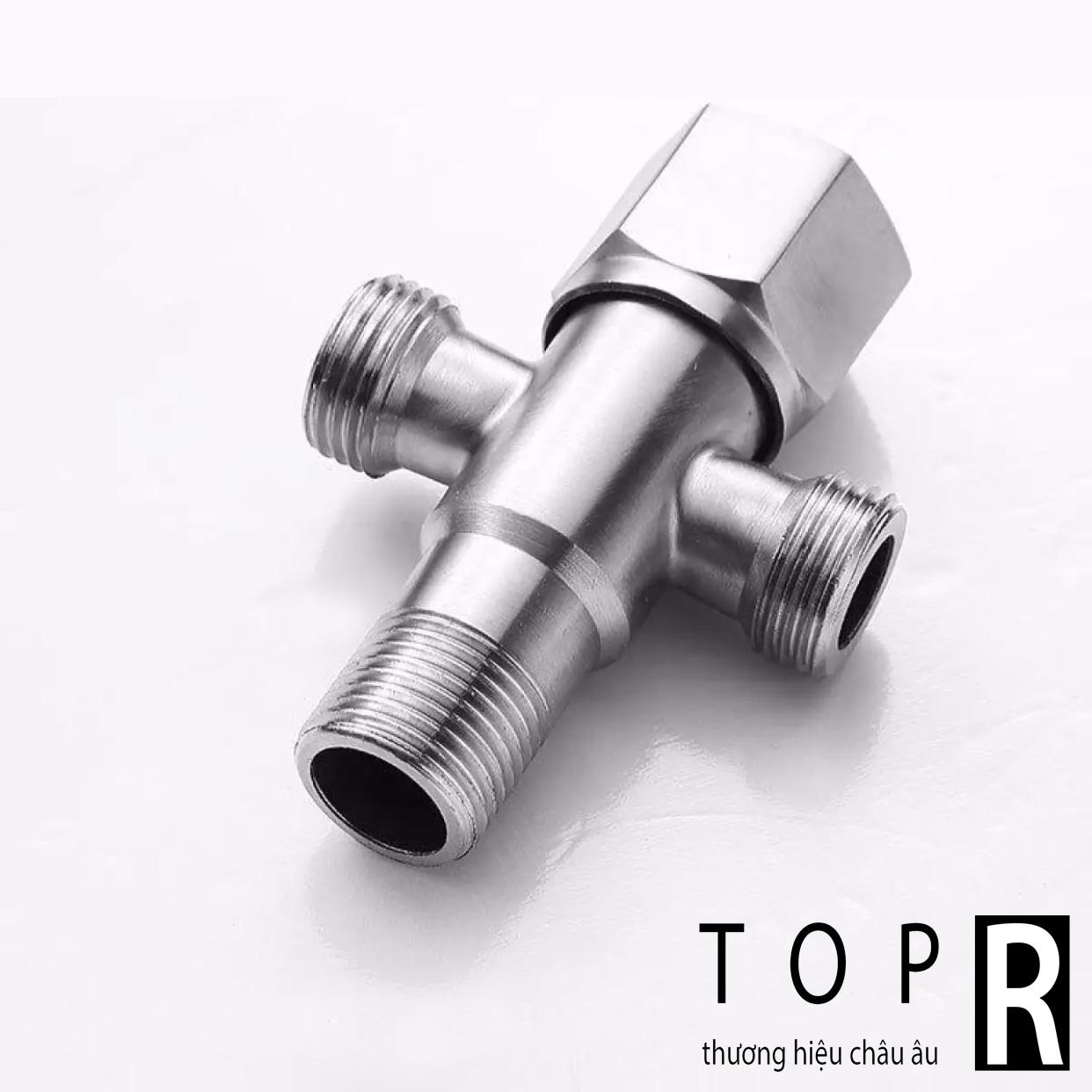 Van chia giảm áp - Van khóa 1-2 đường nước inox 304 (Van giảm áp)