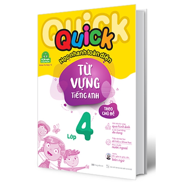 Fahasa - quick quick học nhanh toàn diện từ vựng tiếng anh theo chủ đề lớp 4