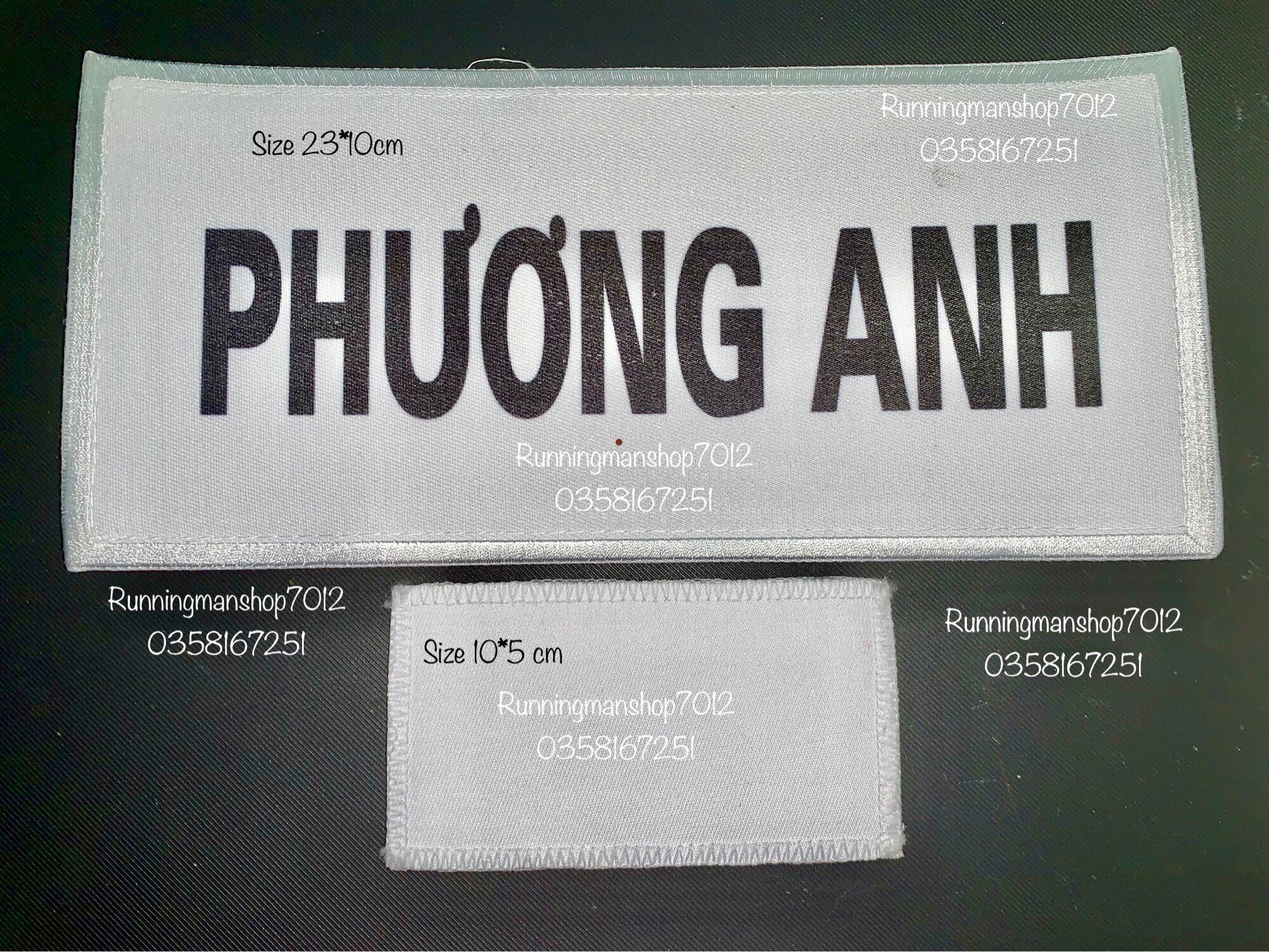 Bảng tên con 5*10
