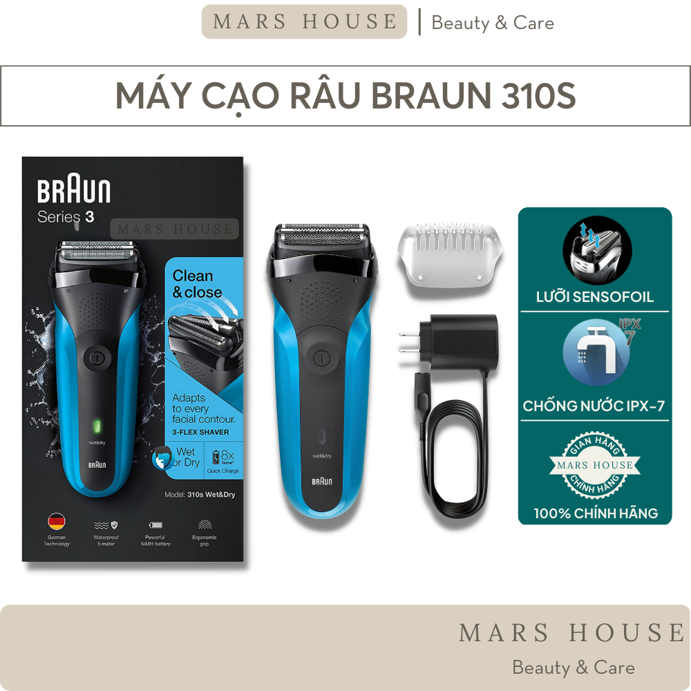 Máy cạo râu braun series 3 310s