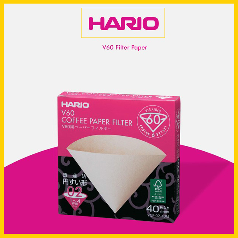 Giấy lọc cà phê v60 hario