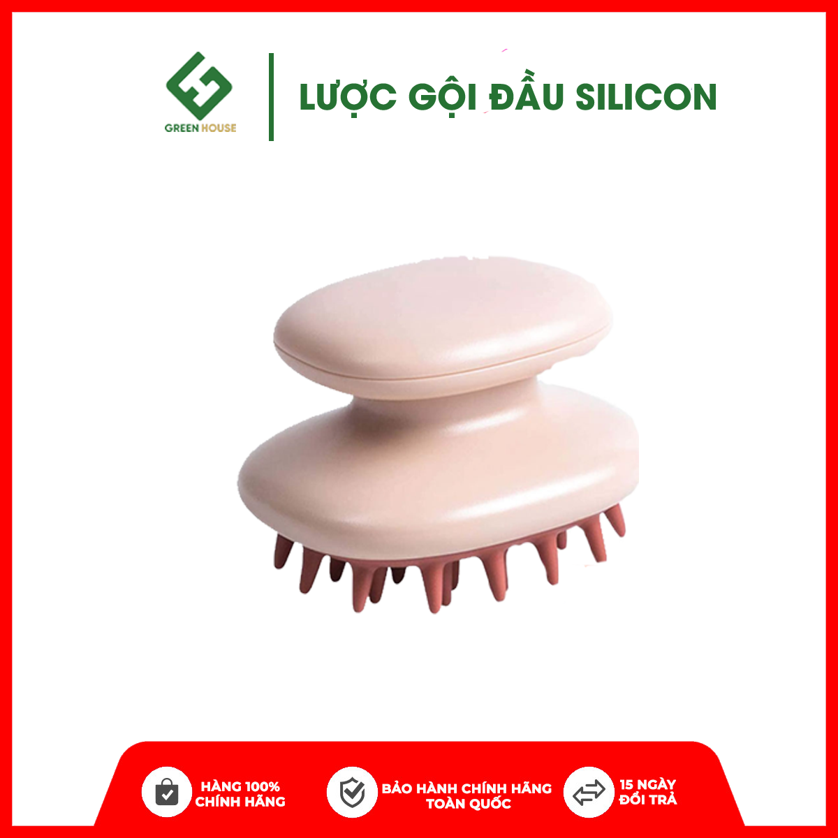 Lược gội đầu silicon chống gàu cho cả nam và nữ