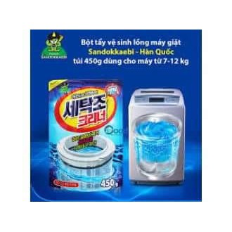 Bột tẩy vệ sinh lồng máy giặt