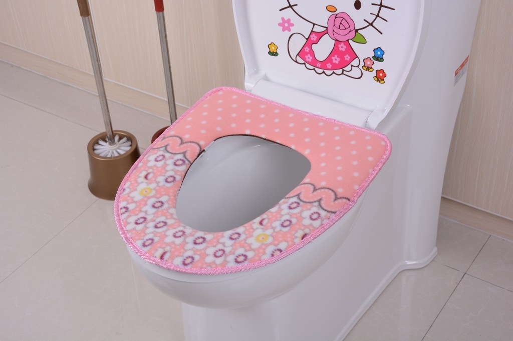 Bộ 3 miếng lót bồn cầu bằng nỉ cao cấp