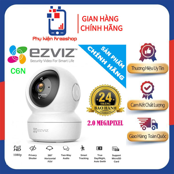 Camera wifi ezviz c6n 1080p 2.0mp
