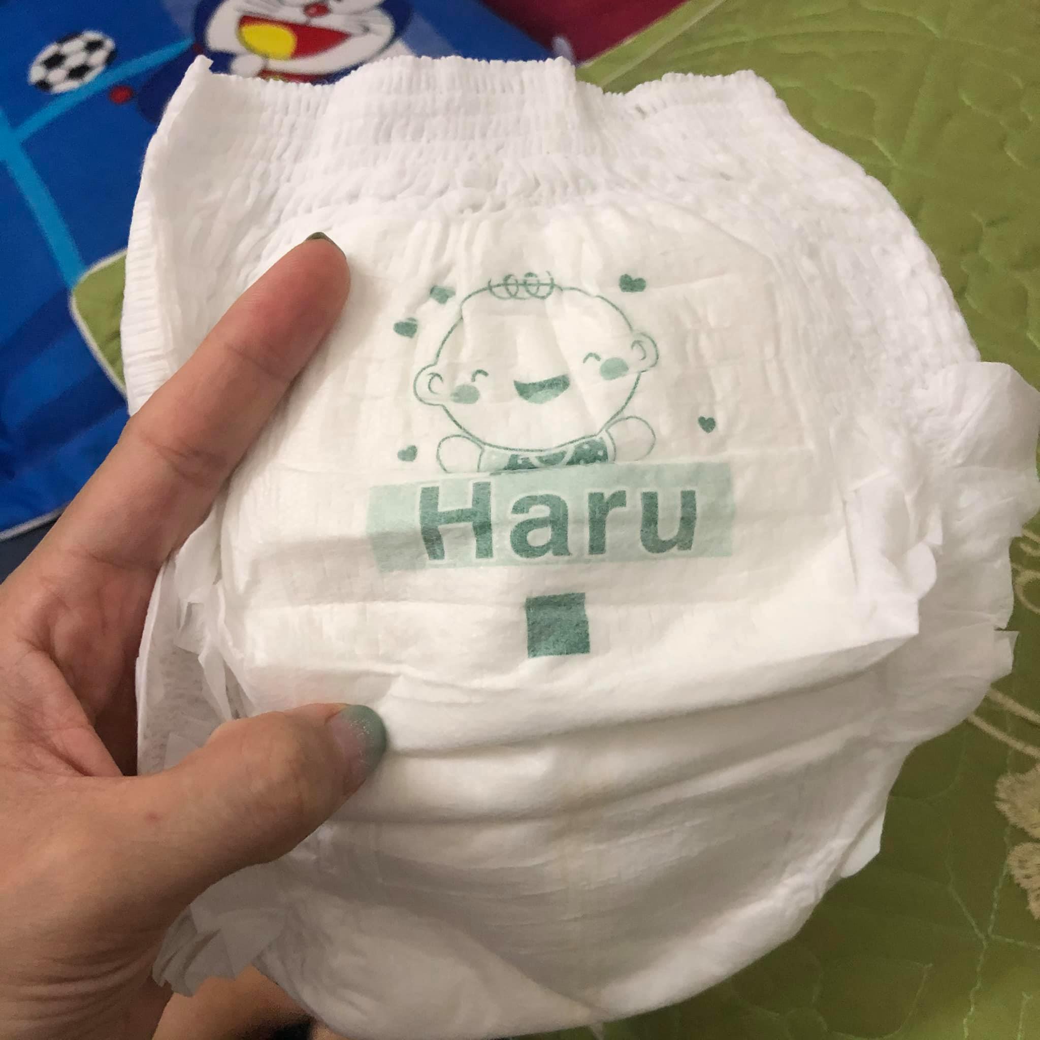 Bịch 50 miếng bỉm quần Haru hàng xuất nhật siêu khuyến mãi đống giá đủ size M/L/XL/XXL/3XL
