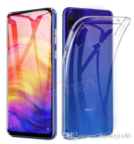 Ốp Silicon cho Xiaomi Redmi 7 Trong suốt