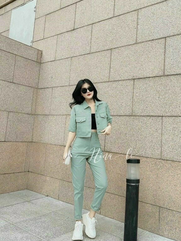 Sét bộ 3 món dự tiệc sang trọng họa tiết màu sắc thanh lịch dành cho các tính yêu dạo phố dự tiệc