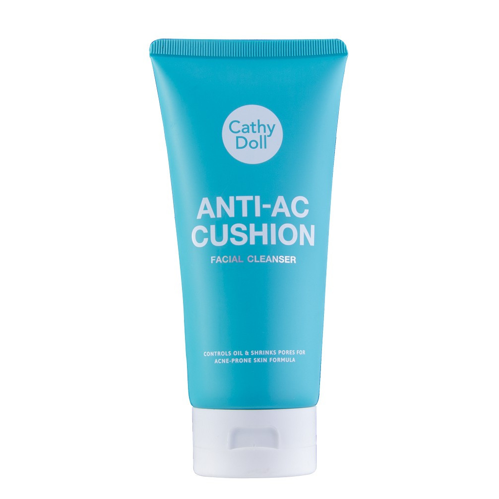Sữa rửa mặt tạo bọt ngăn ngừa mụn Cathy Doll Anti-Acne Cushion Facial Foam Cleanser 120ml