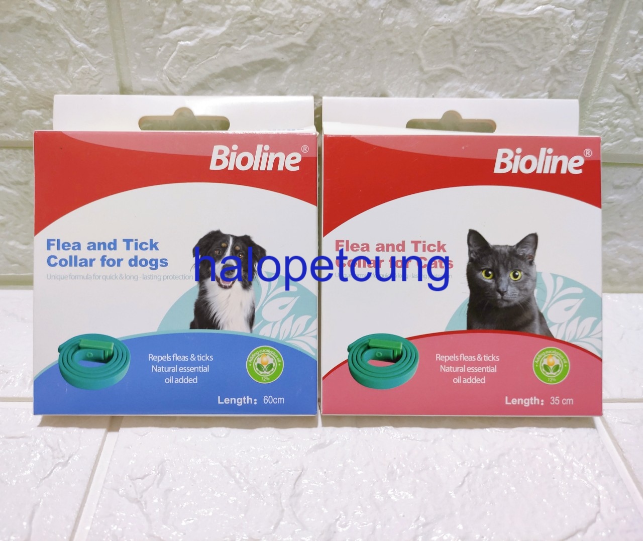 Vòng cổ chống ve rận bioline cho chó, mèo