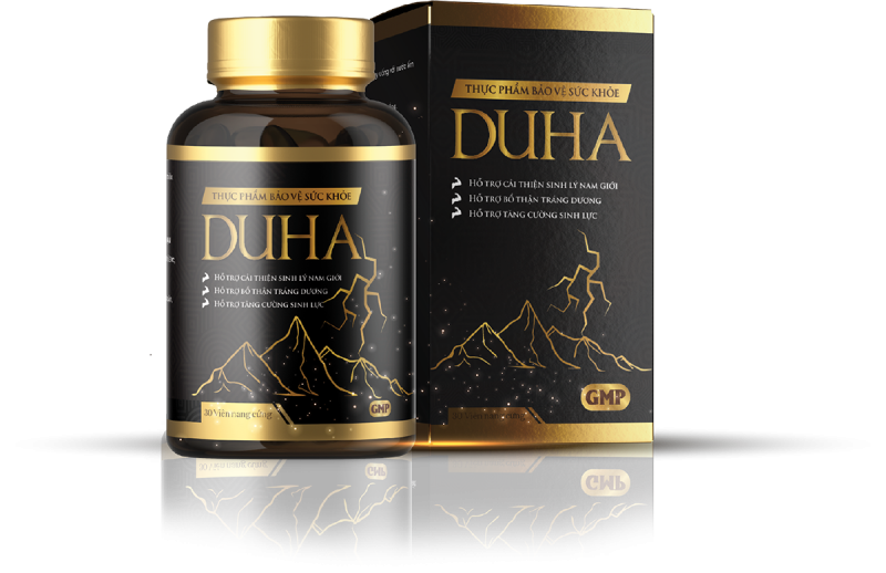 Hộp thực phẩm bảo vệ sức khỏe sinh lý nam duha chính hãng tốt cho sức khỏe