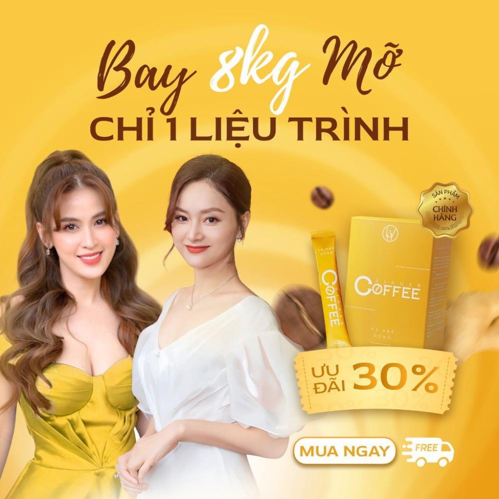Cà phê gừng giảm cân - ginger coffee chính hãng