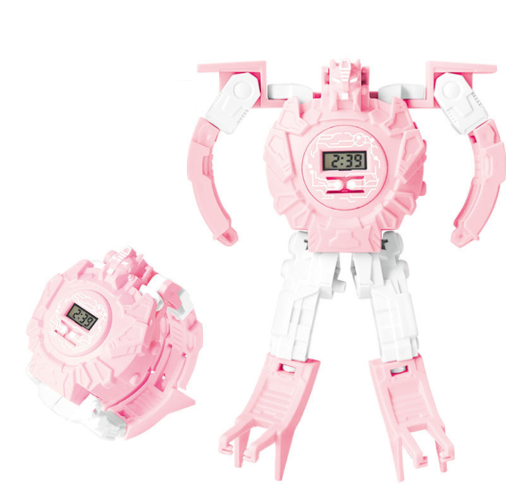 [HCM]Đồng hồ trẻ em robot biến hình siêu nhân nhiều màu sắc đa dạng mẫu mã thích hợp với bé trai