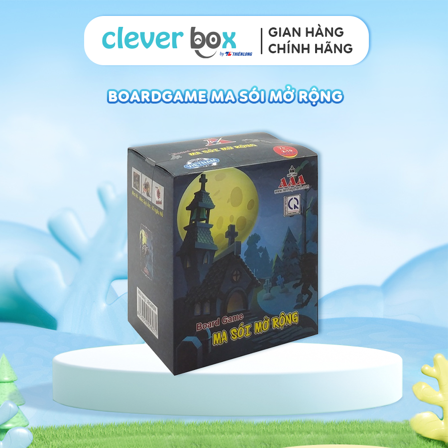 Đồ chơi sáng tạo boardgame vn ma sói mở rộng clever box