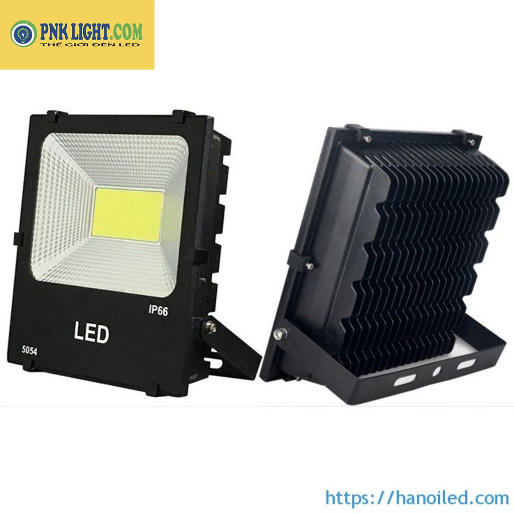 Đèn pha led ngoài trời chống nước chuẩn ip66, đèn pha sân bóng ,sân vườn ,rọi biển quảng cáo 30w, 50w, 100w, 150w, 200w- bảo hành 2 năm