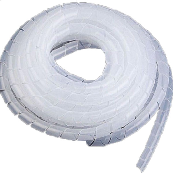 Dây xoắn ruột gà đủ size màu trắng