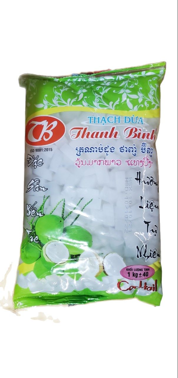 Thạch Dừa Thanh Bình Túi 500g/ 1Kg