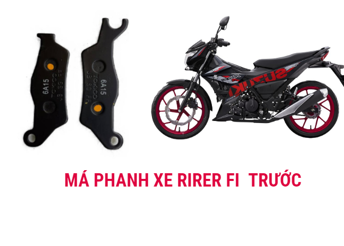 Má Phanh Thắng đĩa xe máy RIDER FI, SATRIA dùng cho phanh trước