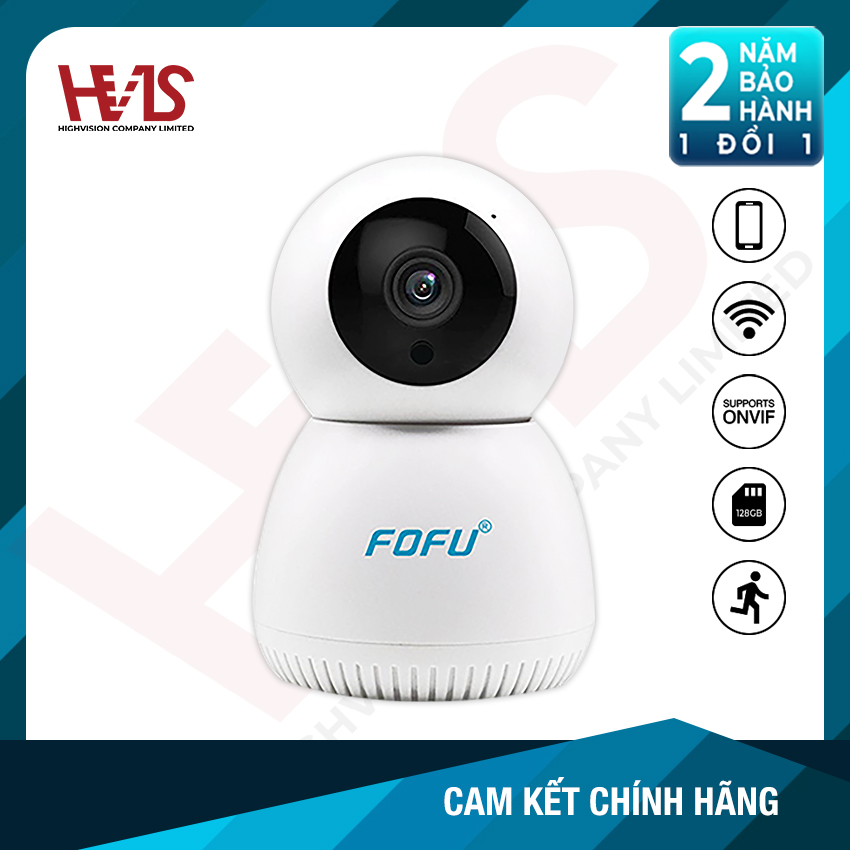 [HCM] Camera IP Camera an ninh chống trộm chính hãng FOFU FF-C3L (720P - 1080P) âm thanh 2 chiều tự động theo dõi báo động Bảo hành 2 năm (1 đổi 1)