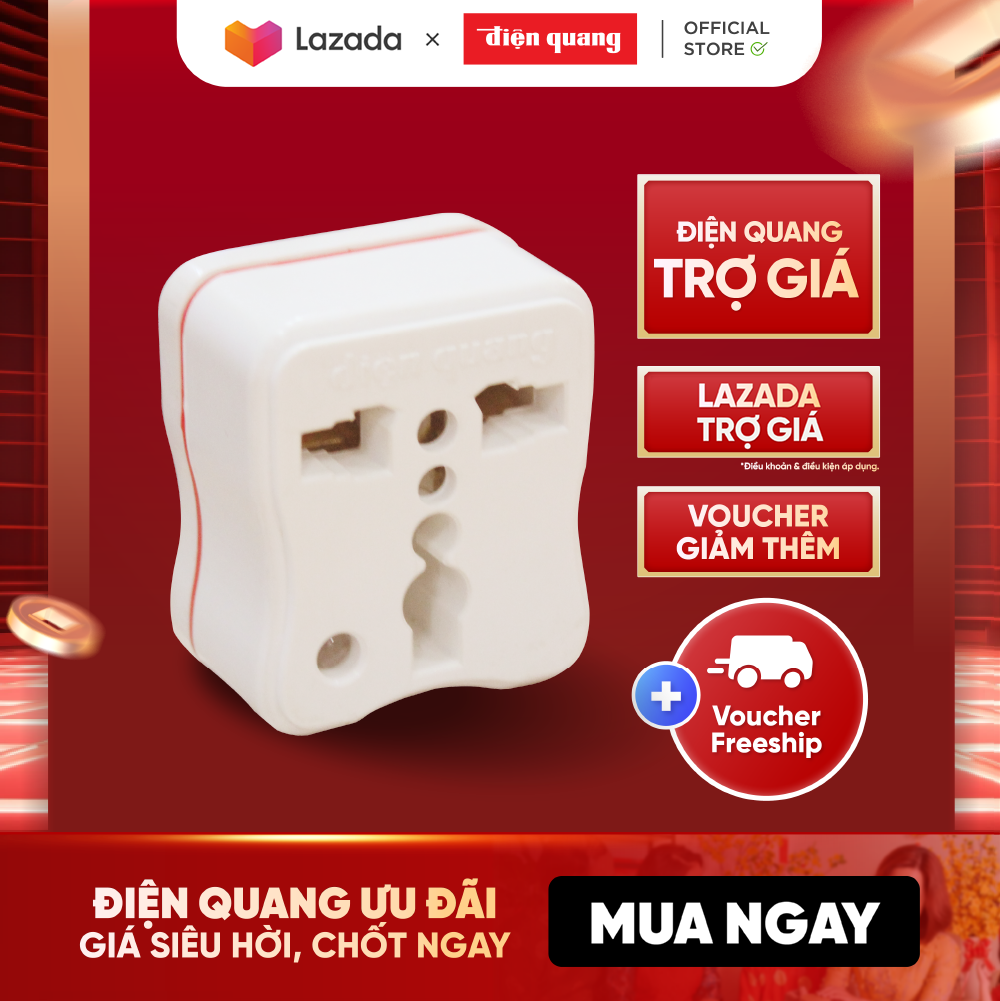Dien Quang Dq Ua2A Power Adapter Ensures Good Power Supply and No Deformation