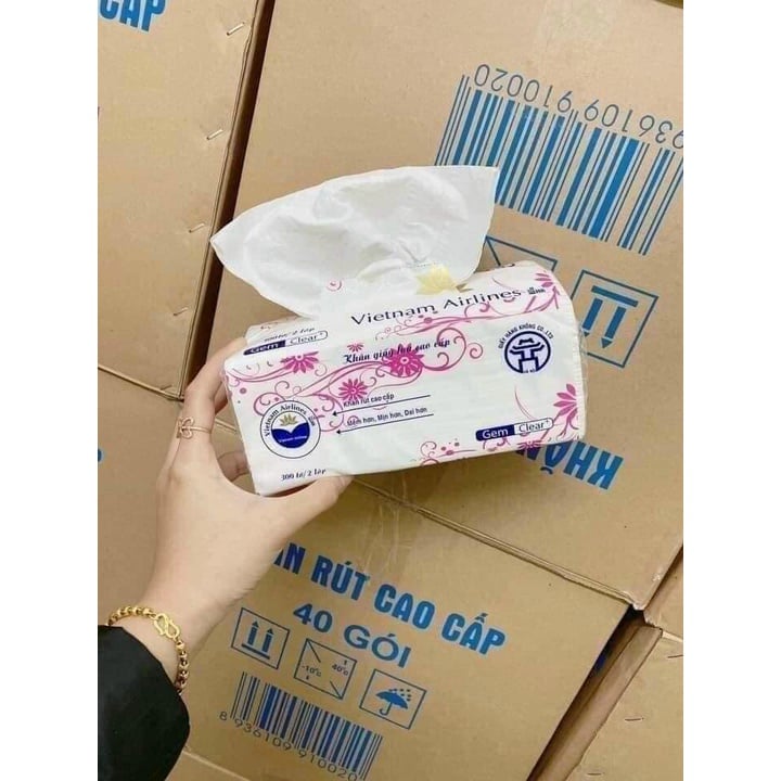 COMBO 10 BỊCH GIẤY LỤA RÚT LOẠI XỊN