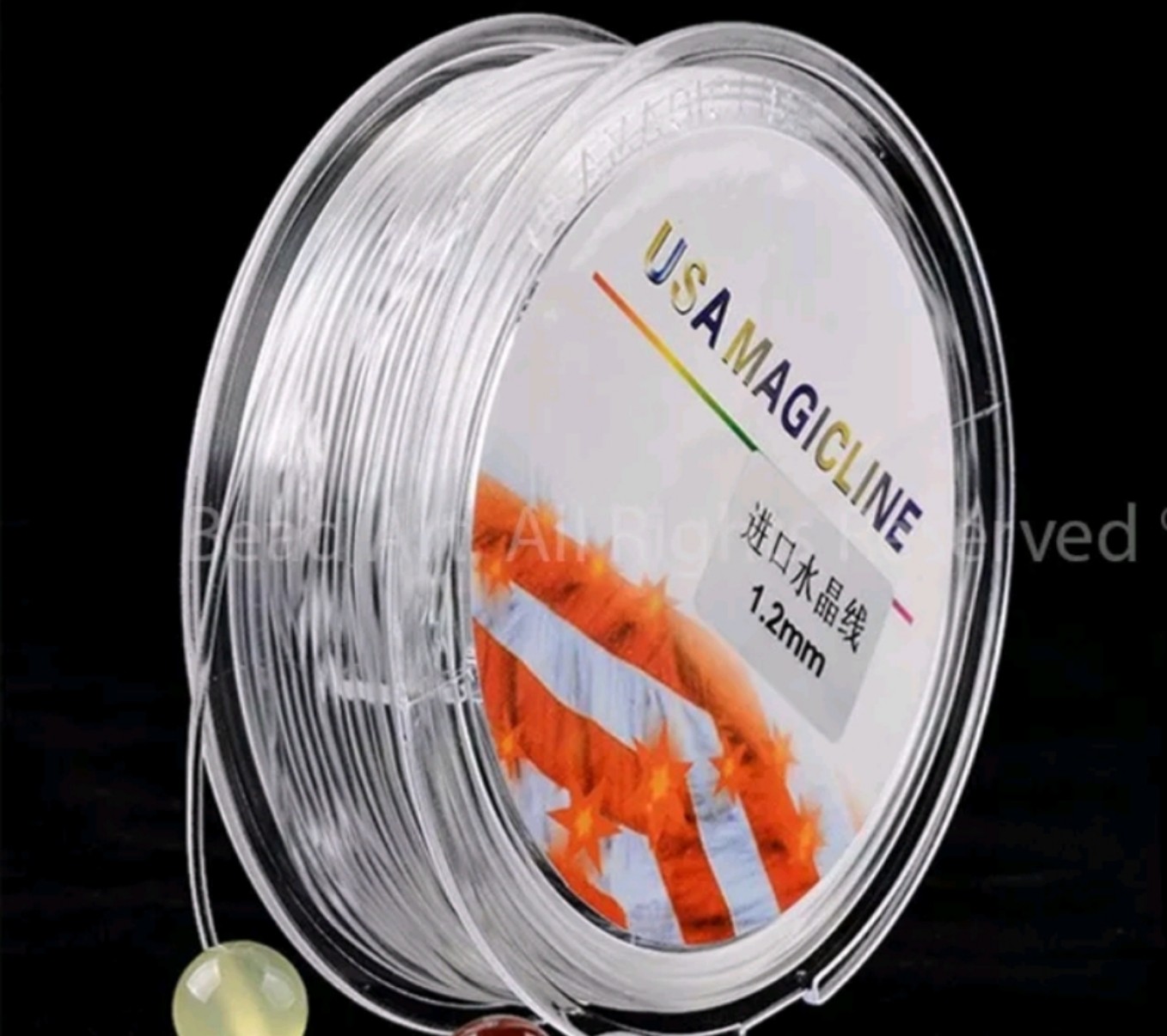 Cuộn dây cước thun mỹ usa magicline xỏ hạt, xâu chuội nhiều size