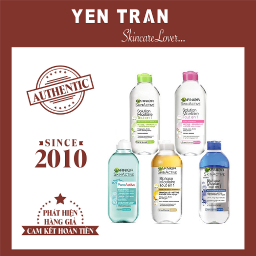 Nước Tẩy Trang Garnier Micellar Cleansing Water 400ml
