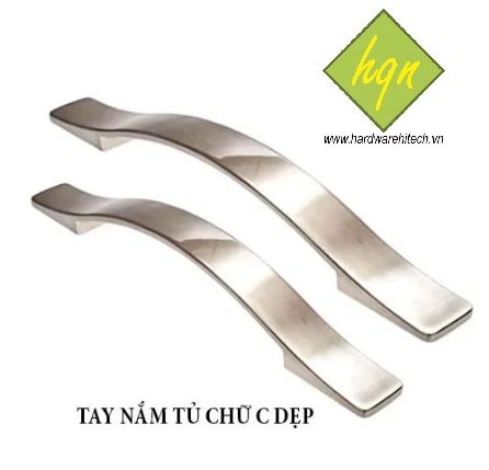 Tay nắm tủ chữ c/ tay nắm c dẹp/ tay nắm 96/ tay nắm dẹp