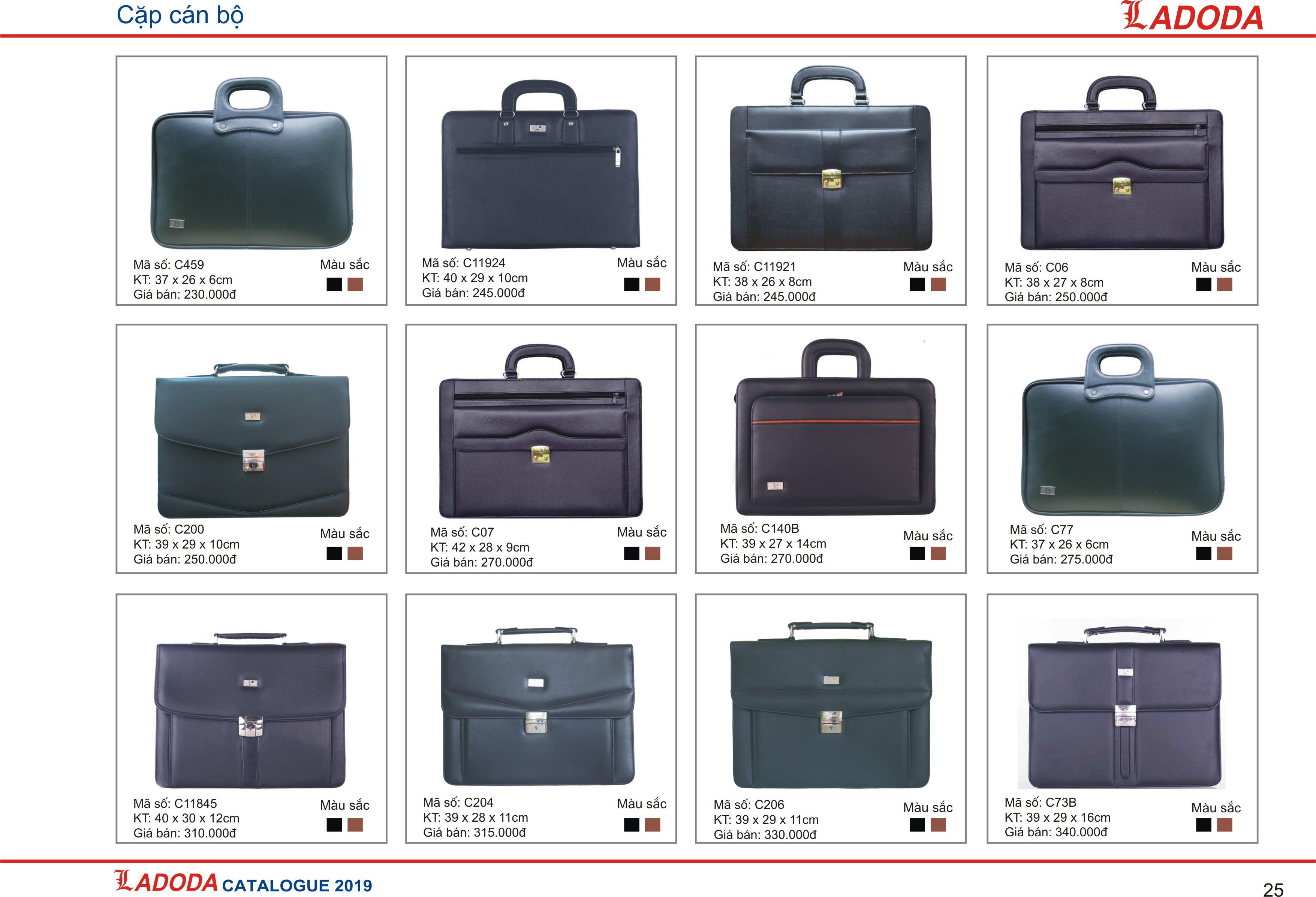 Cặp xách, cataps cán bộ: Ca11921