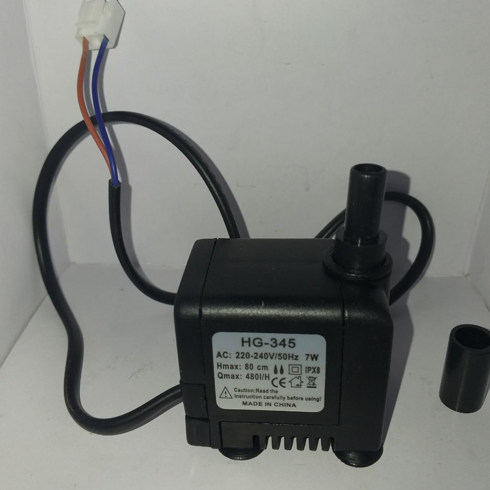 Bơm nước quạt điều hòa không khí, quạt hơi nước 7w