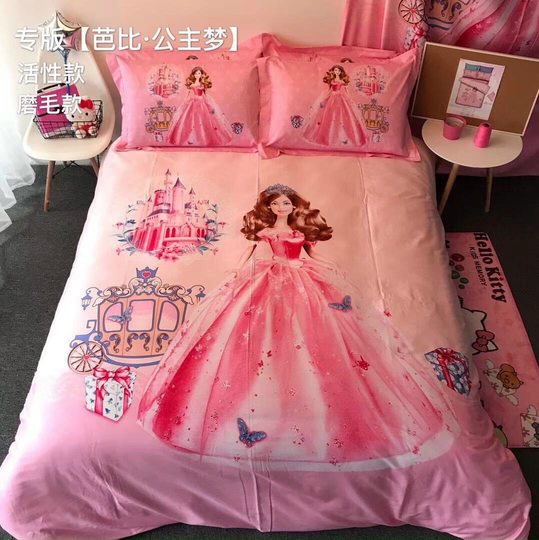 Bộ chăn ga gối cotton Disney