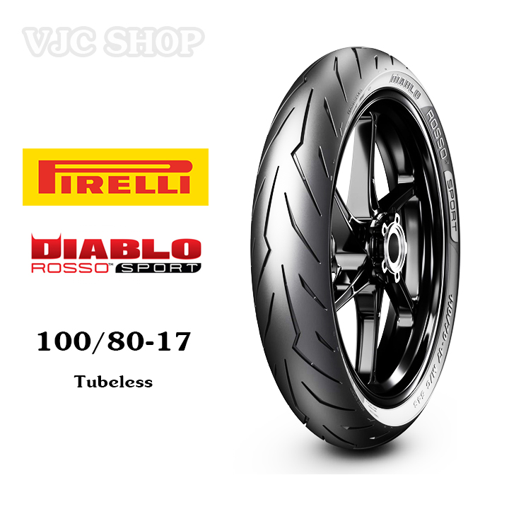 Lốp xe pirelli 100/80-17 diablo rosso sport
