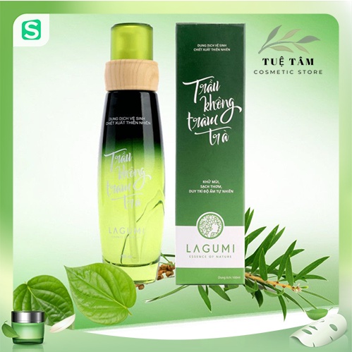 Dung dịch vệ sinh phụ nữ Lagumi lagumi dung dịch vệ sinh trầu không tràm trà 100ml
