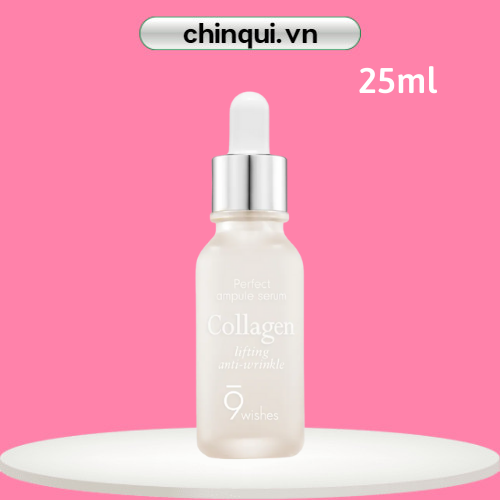 [HCM]Tinh Chất 9Wishes Ultimate Collagen Ampule Serum Bổ Sung Collagen Và Ngăn Ngừa Lão Hóa 25ml