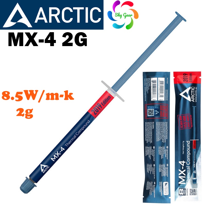 Keo Tản Nhiệt Arctic MX-4 2G 2019, Dẫn Nhiệt 8.5w/m-k