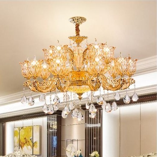 Đèn chùm KATI 15 tay tiết kiệm năng lượng phong cách hiện đại - kèm bóng LED chuyên dụng