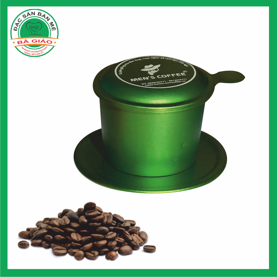 Phin nhôm mạ màu cao cấp Men’s Coffee