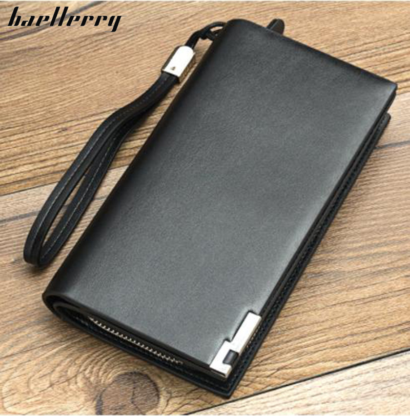 (CHÍNH HÃNG BAELLERRY) Ví da nam SW-002, bóp da nam, ví dài cầm tay nam Baellerry phong cách Hàn Quốc, chất liệu cao cấp 20*11*3cm - MYGOOD