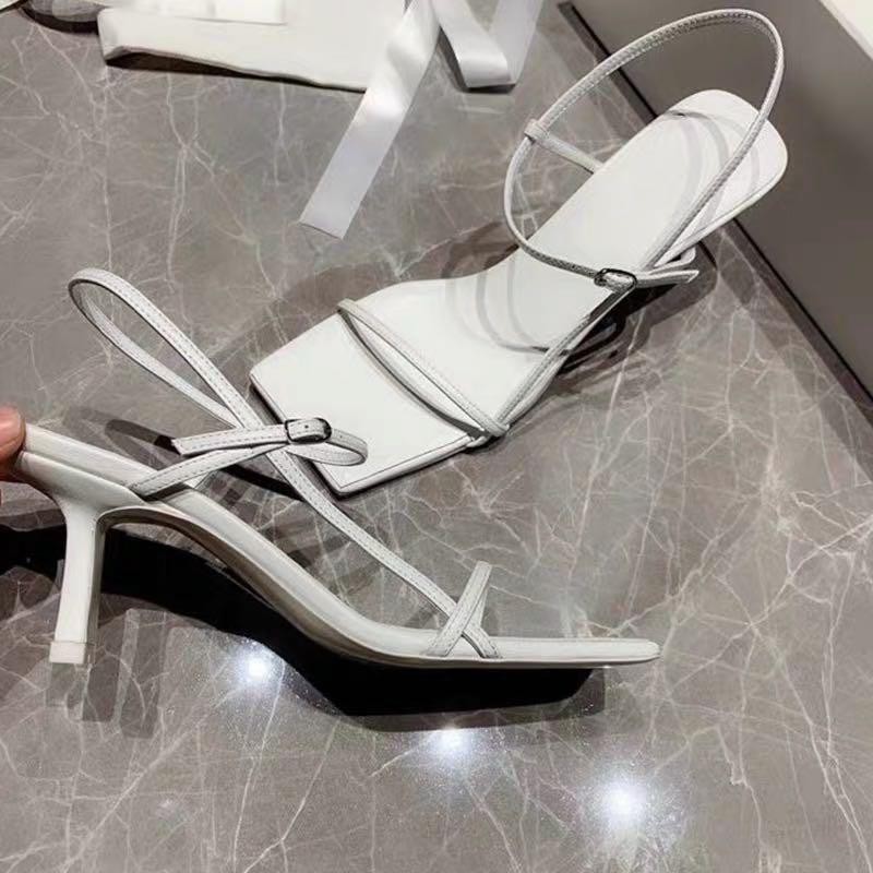 Sandal quai mảnh 7p gót cao cấp MATS22