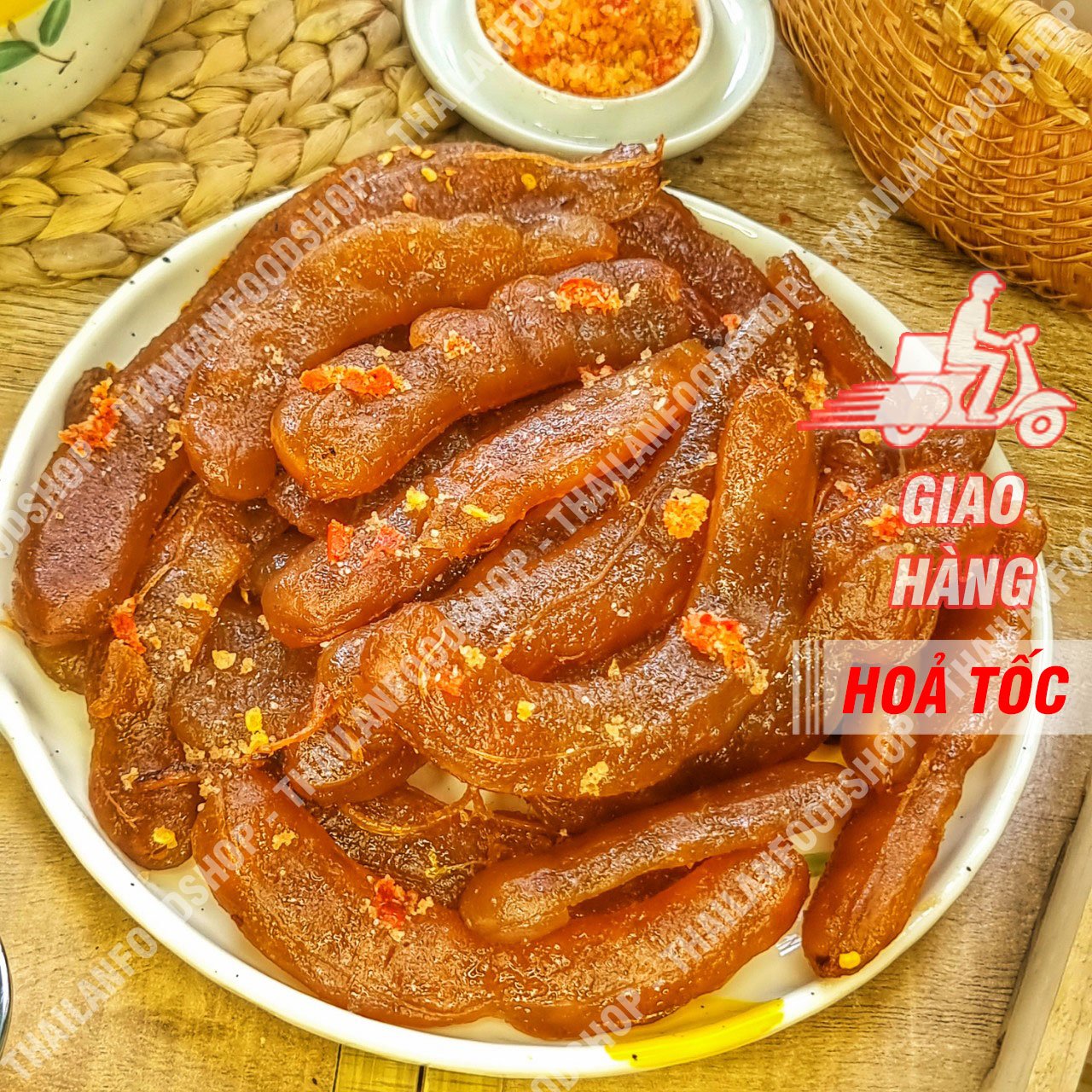 Me Rim Mộc Kèm Muối Ớt Tây Ninh - Lon 500gr