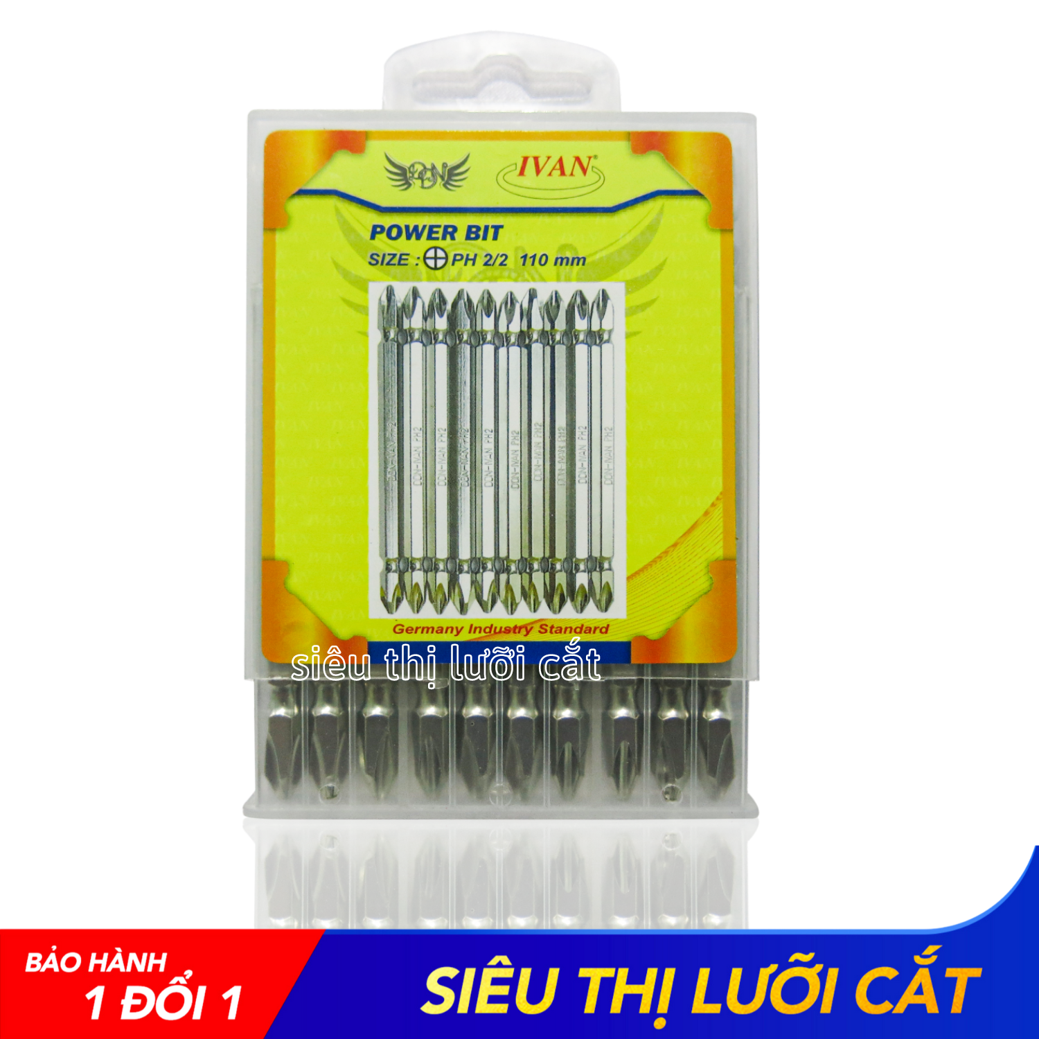 Đầu vặn vít cao cấp ivan dài 110mm - lực hít cực mạnh
