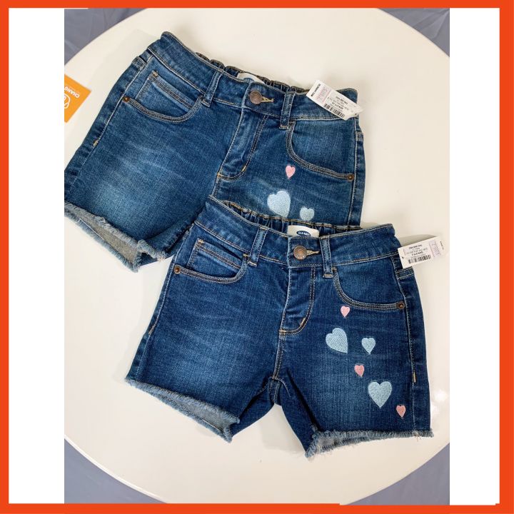 Quần soóc bò bé gái , hàng dư xịn old.navy. , bg17b