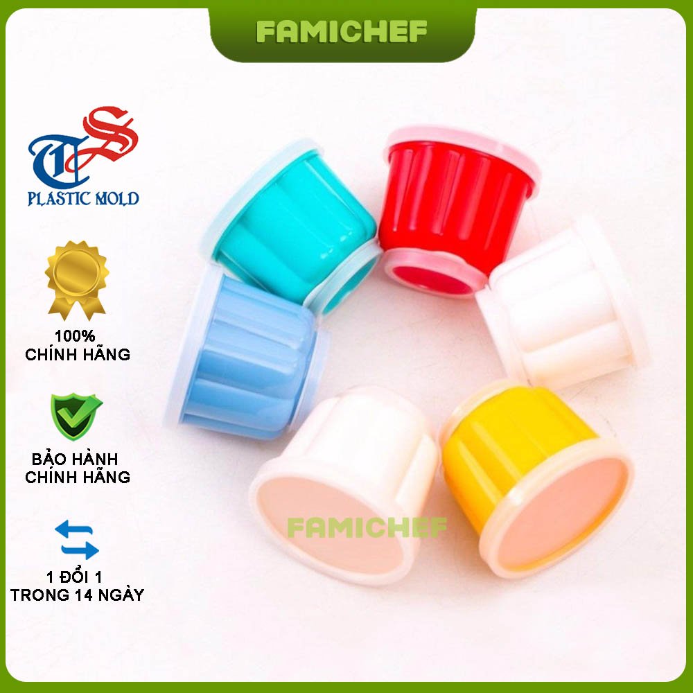 Bộ 6 khuôn làm rau câu tashuan ts-3121 - màu ngẫu nhiên