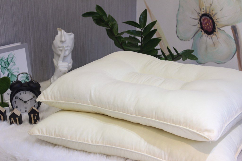 [HCM]Gối Nằm Chống Ngáy Ngủ Edena 45 x 65cm - Thế Giới Gối Lanbedding