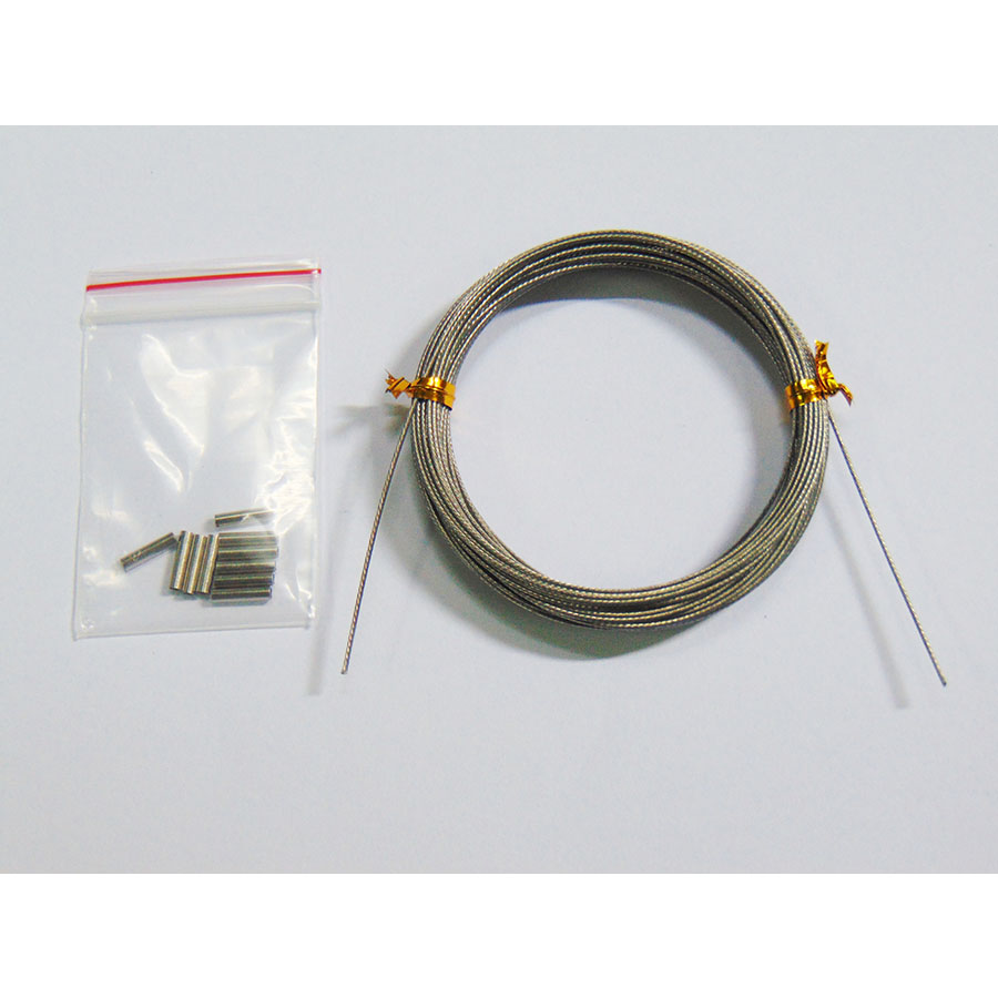 [HCM]Dây Cáp Câu Cá Làm Thẻo Kèm Ống Làm Thẻo